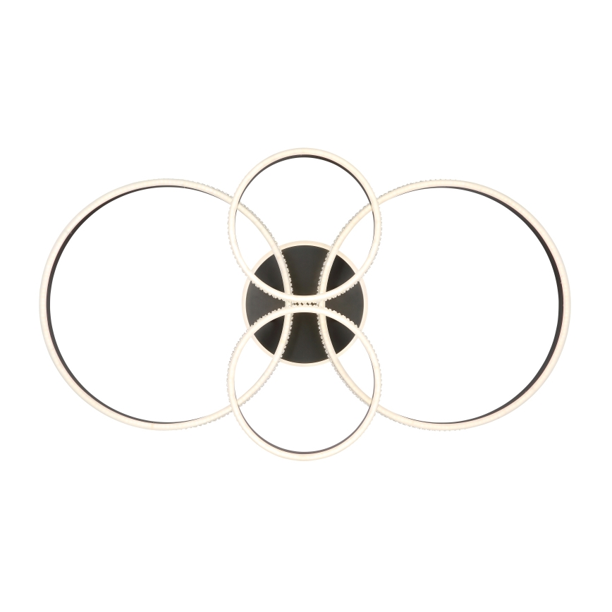 Globo - LED Stropna svjetiljka LED/39W/230V 2700/4500/6500K 106x60 cm antracit