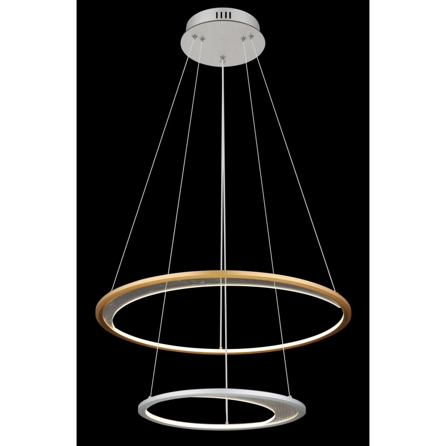 Globo - LED Prigušivi luster na sajli LED/40W/230V 2700K-6500K + daljinski upravljač