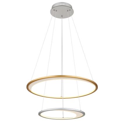 Globo - LED Prigušivi luster na sajli LED/40W/230V 2700K-6500K + daljinski upravljač