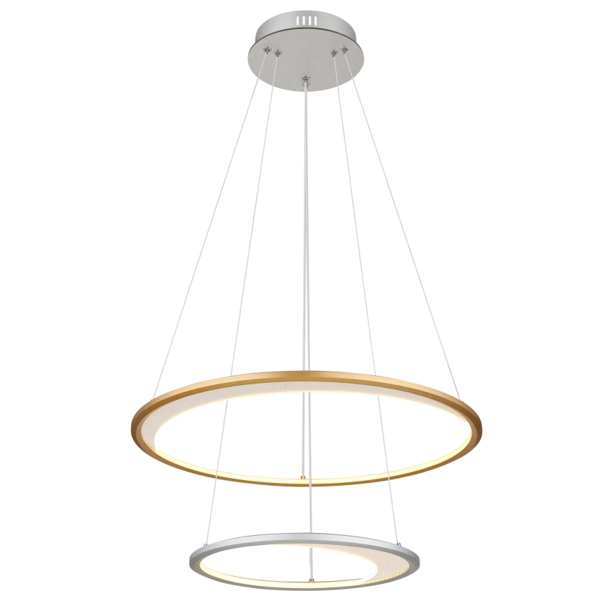 Globo - LED Prigušivi luster na sajli LED/40W/230V 2700K-6500K + daljinski upravljač