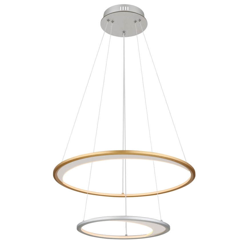 Globo - LED Prigušivi luster na sajli LED/40W/230V 2700K-6500K + daljinski upravljač