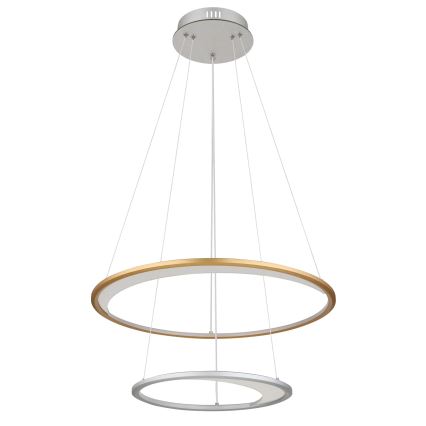 Globo - LED Prigušivi luster na sajli LED/40W/230V 2700K-6500K + daljinski upravljač