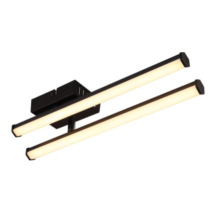 Globo - LED Stropna svjetiljka LED/12W/230V 3000K crna
