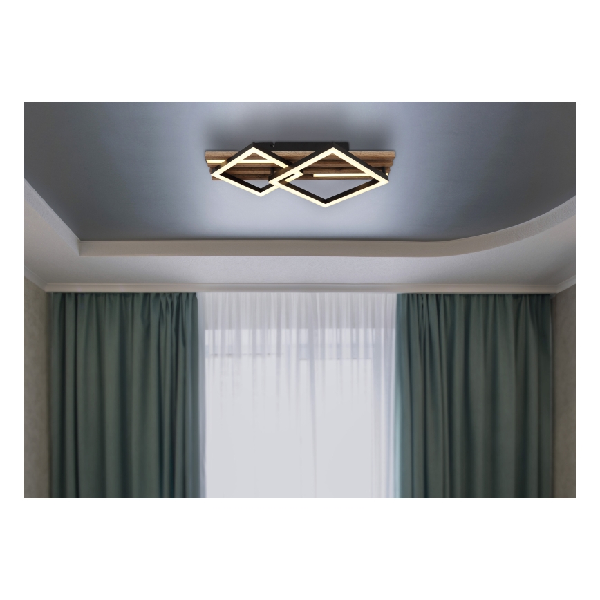 Globo - LED stropna svjetiljka ED/18W/230V + LED/7W 3000K 31x47,5 cm