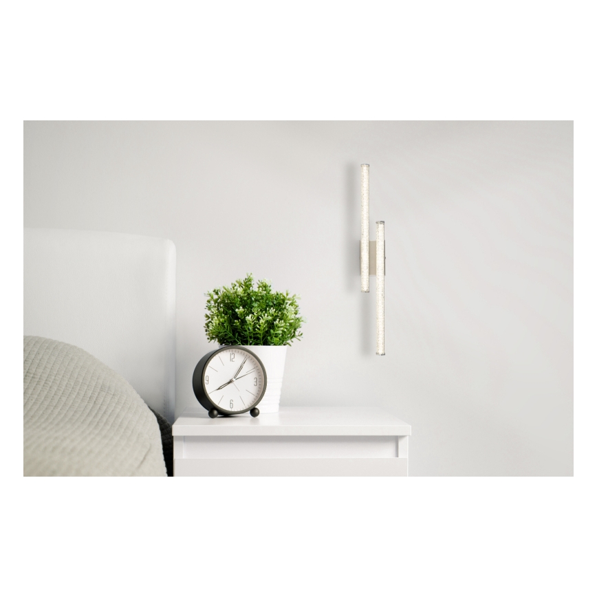 Globo - LED Stropna svjetiljka LED/12W/230V 4000K mat krom
