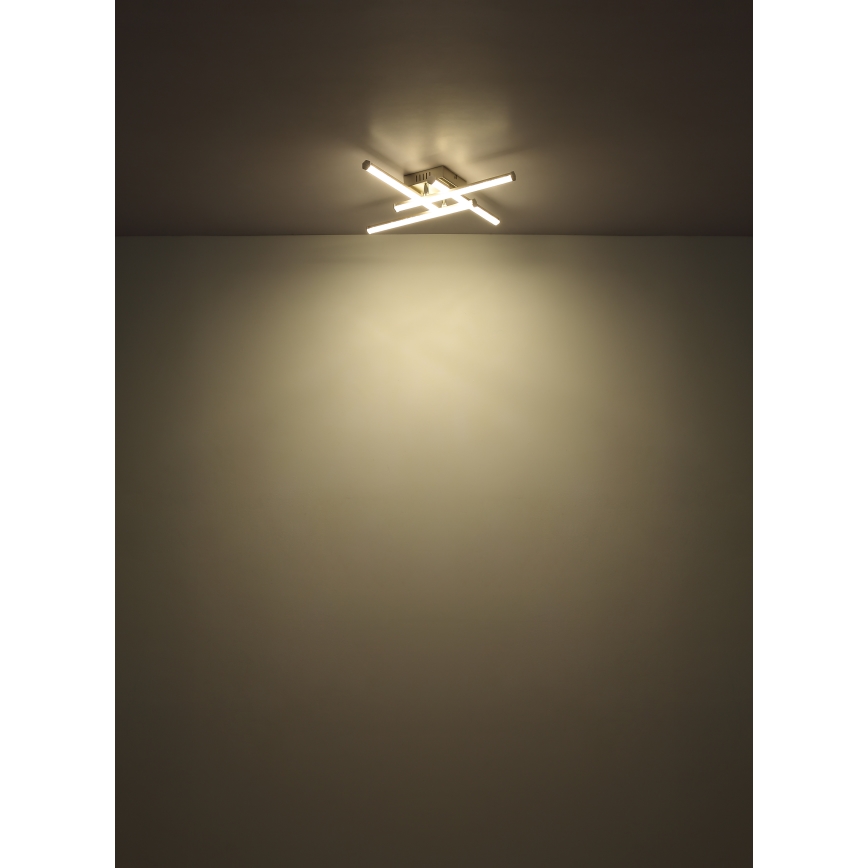 Globo - LED Stropna svjetiljka LED/24W/230V 4000K mat krom