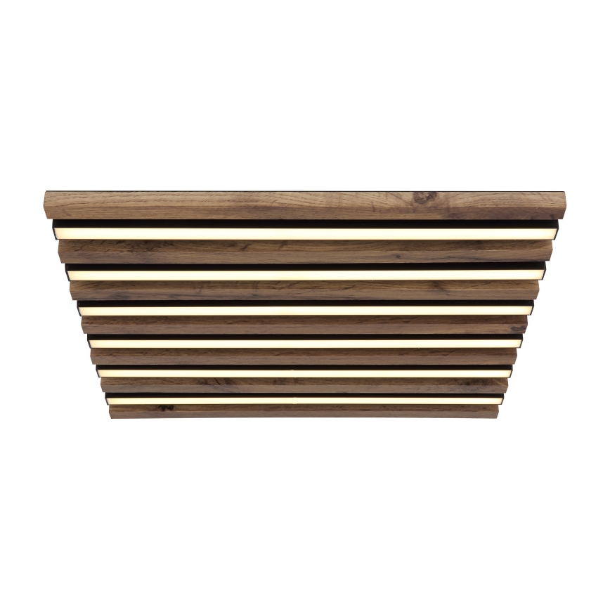 Globo - LED Stropna svjetiljka LED/30W/230V 3000K 45x45 cm drvo