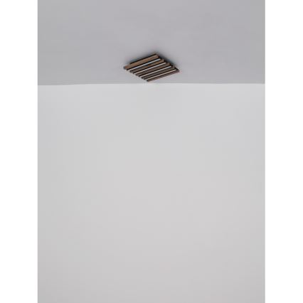 Globo - LED Stropna svjetiljka LED/30W/230V 3000K 80x20 cm drvo