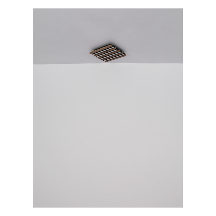 Globo - LED Stropna svjetiljka LED/30W/230V 3000K 80x20 cm drvo