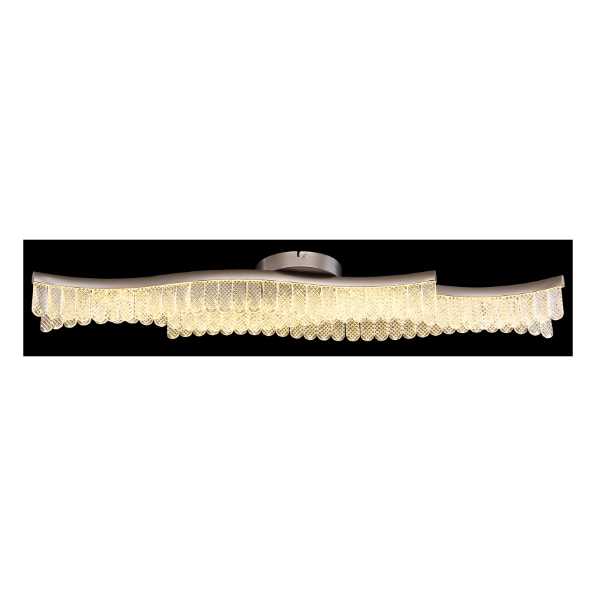 Globo - LED Stropna svjetiljka LED/35W/230V 3200K 18x108 cm mat krom