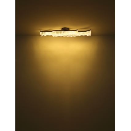 Globo - LED Stropna svjetiljka LED/35W/230V 3200K 18x108 cm zlatna
