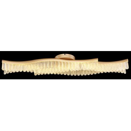 Globo - LED Stropna svjetiljka LED/35W/230V 3200K 18x108 cm zlatna