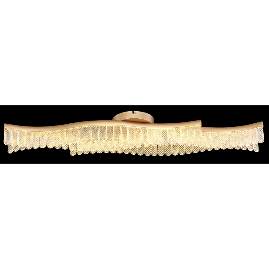Globo - LED Stropna svjetiljka LED/35W/230V 3200K 18x108 cm zlatna