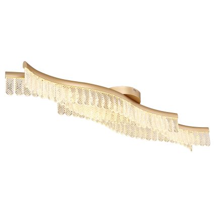 Globo - LED Stropna svjetiljka LED/35W/230V 3200K 18x108 cm zlatna