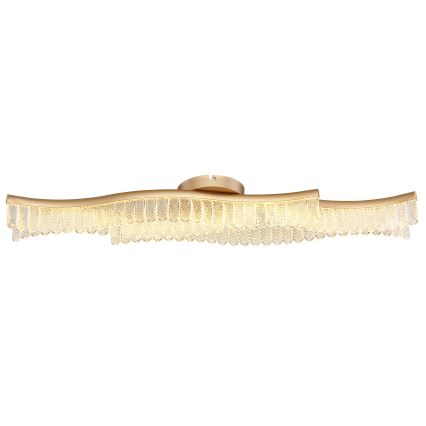 Globo - LED Stropna svjetiljka LED/35W/230V 3200K 18x108 cm zlatna