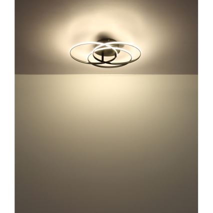 Globo - LED Stropna svjetiljka LED/40W/230V 4000K pr. 45,6 cm crna