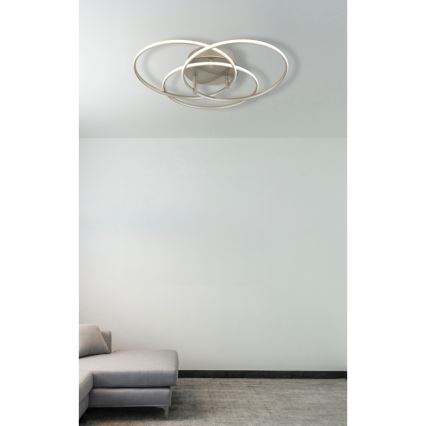 Globo - LED Stropna svjetiljka LED/40W/230V 4000K pr. 45,6 cm mat krom