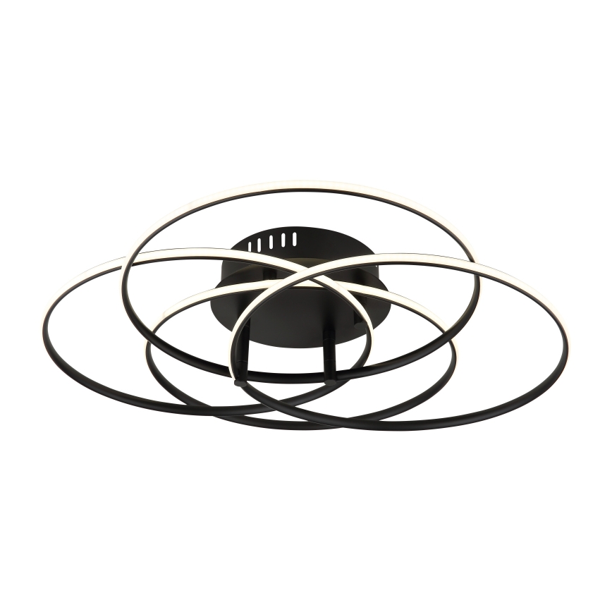 Globo - LED Stropna svjetiljka LED/55W/230V 4000K pr. 51,5 cm crna