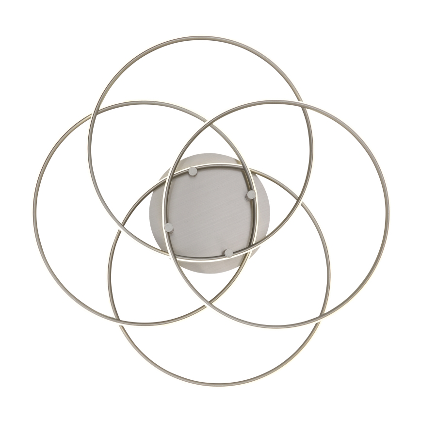 Globo - LED Stropna svjetiljka LED/55W/230V 4000K pr. 51,5 cm mat krom