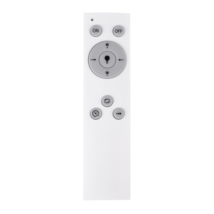 Globo - LED stropno svjetlo s prigušivanjem LED/40W/230V 2700-6500K 32,5x87,5 cm smeđa/crna + daljinski upravljač