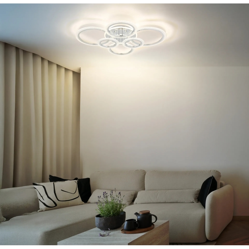 Globo - LED Stropna svjetiljka LED/48W/230V 2700/4000/6000K 60,5x78 cm