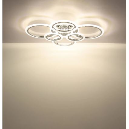 Globo - LED Stropna svjetiljka LED/48W/230V 2700/4000/6000K 60,5x78 cm