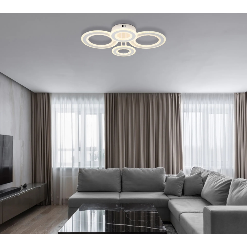 Globo - LED stropno svjetlo LED/54W/230V 3000/4200/6500K 59x42 cm