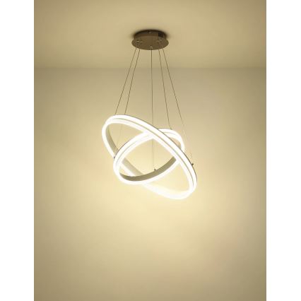 Globo - LED luster na sajli s mogućnošću prigušivanja LED/60W/230V 2700-6000K + daljinski upravljač