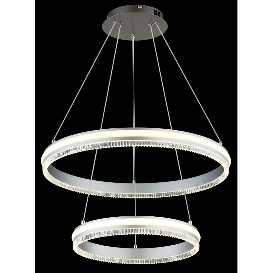 Globo - LED luster na sajli s mogućnošću prigušivanja LED/60W/230V 2700-6000K + daljinski upravljač