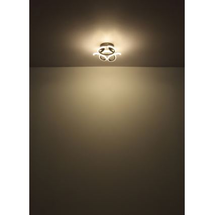 Globo - LED Stropna svjetiljka LED/24W/230V 2700/4000/6000K pr. 26 cm crna