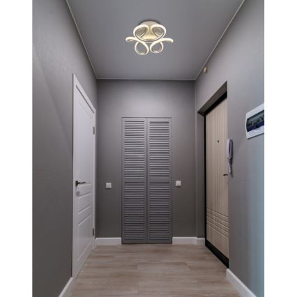 Globo - LED Stropna svjetiljka LED/24W/230V 2700/4000/6000K pr. 26 cm mat krom