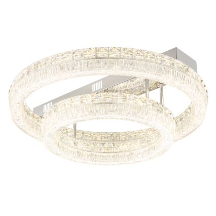Globo - prigušivo LED stropno svjetlo LED/60W/230V 2700-6000K prozirno + daljinski upravljač