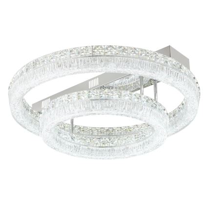 Globo - prigušivo LED stropno svjetlo LED/60W/230V 2700-6000K prozirno + daljinski upravljač