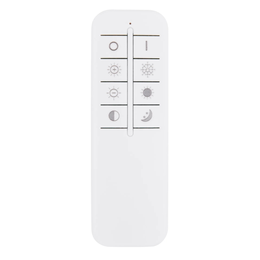 Globo - prigušivo LED stropno svjetlo LED/60W/230V 2700-6000K prozirno + daljinski upravljač