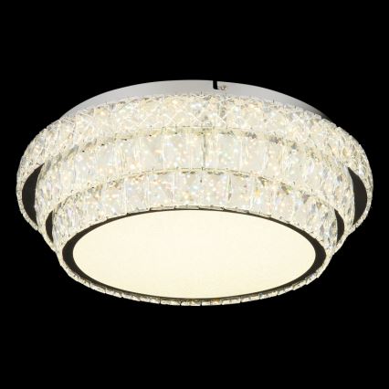 Globo - LED Prigušiva stropna svjetiljka LED/48W/230V 2700-6000K pr. 50 cm bijela + daljinski upravljač