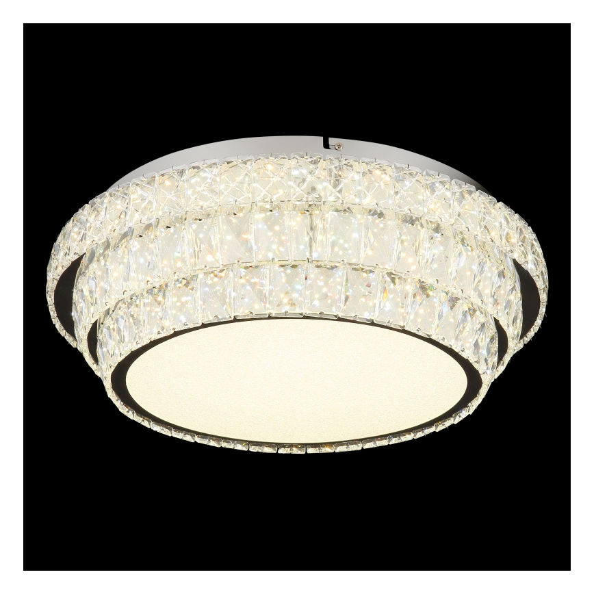 Globo - LED Prigušiva stropna svjetiljka LED/48W/230V 2700-6000K pr. 50 cm bijela + daljinski upravljač