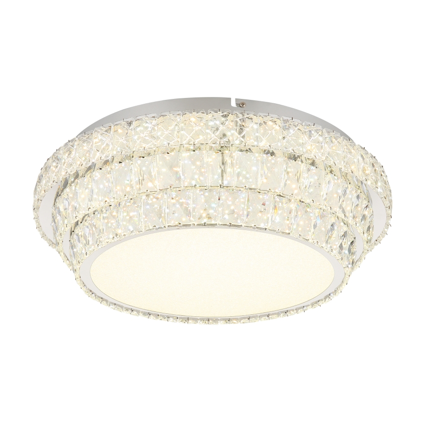 Globo - LED Prigušiva stropna svjetiljka LED/48W/230V 2700-6000K pr. 50 cm bijela + daljinski upravljač