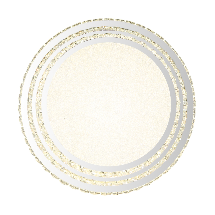 Globo - LED Prigušiva stropna svjetiljka LED/48W/230V 2700-6000K pr. 50 cm bijela + daljinski upravljač