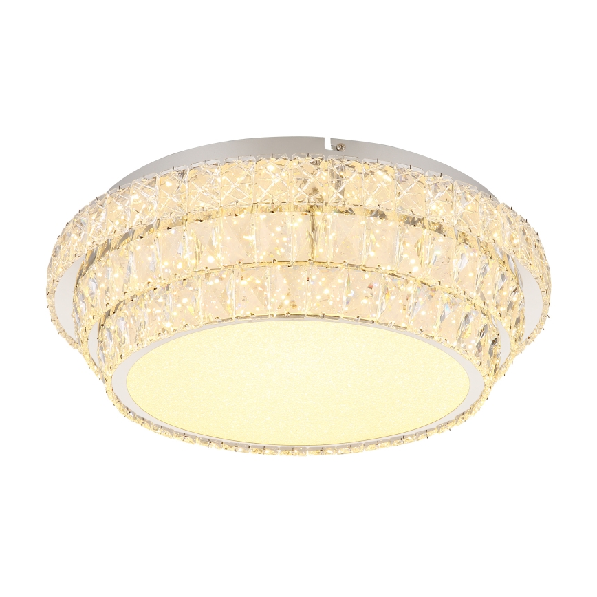 Globo - LED Prigušiva stropna svjetiljka LED/48W/230V 2700-6000K pr. 50 cm bijela + daljinski upravljač