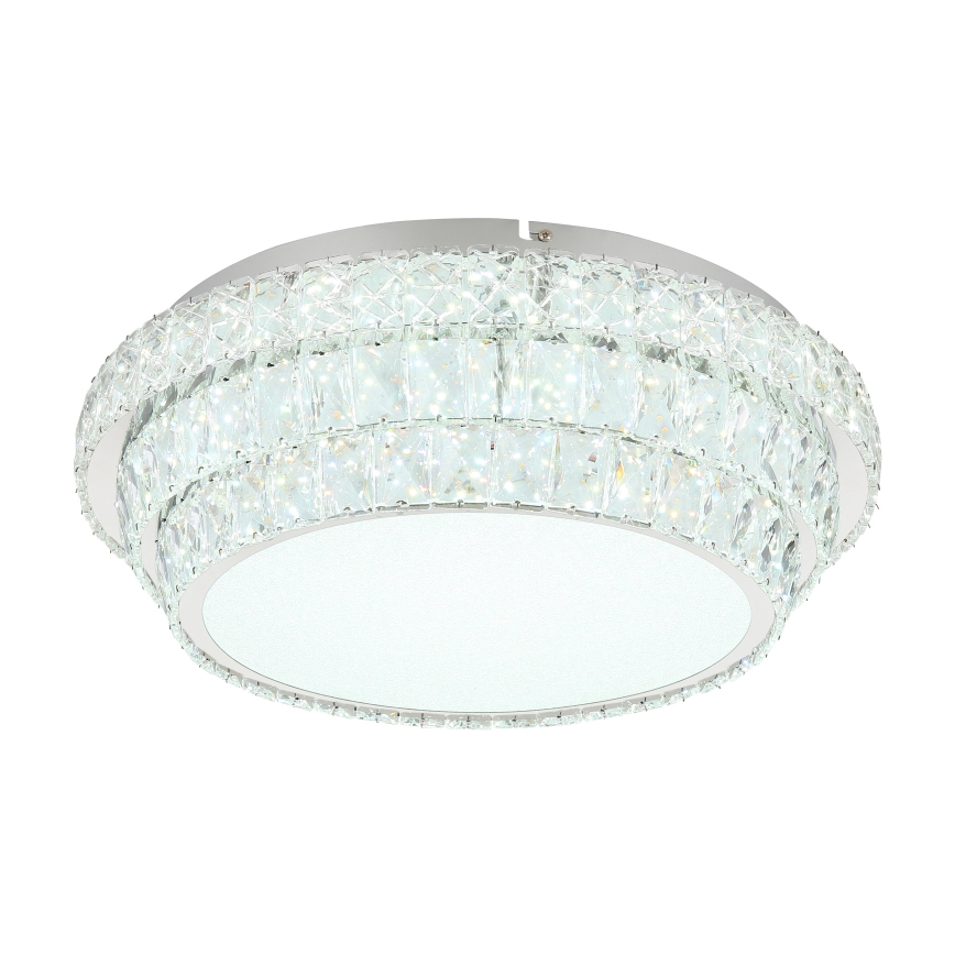 Globo - LED Prigušiva stropna svjetiljka LED/48W/230V 2700-6000K pr. 50 cm bijela + daljinski upravljač