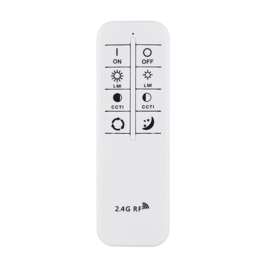 Globo - LED Prigušiva stropna svjetiljka LED/48W/230V 2700-6000K pr. 50 cm bijela + daljinski upravljač