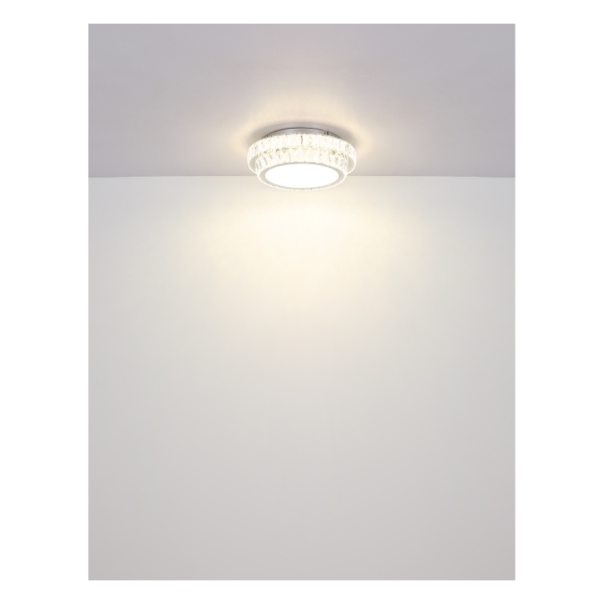 Globo - LED prigušivo stropno svjetlo LED/58W/230V 2700-6000K Ø 60 cm bijelo + daljinski upravljač