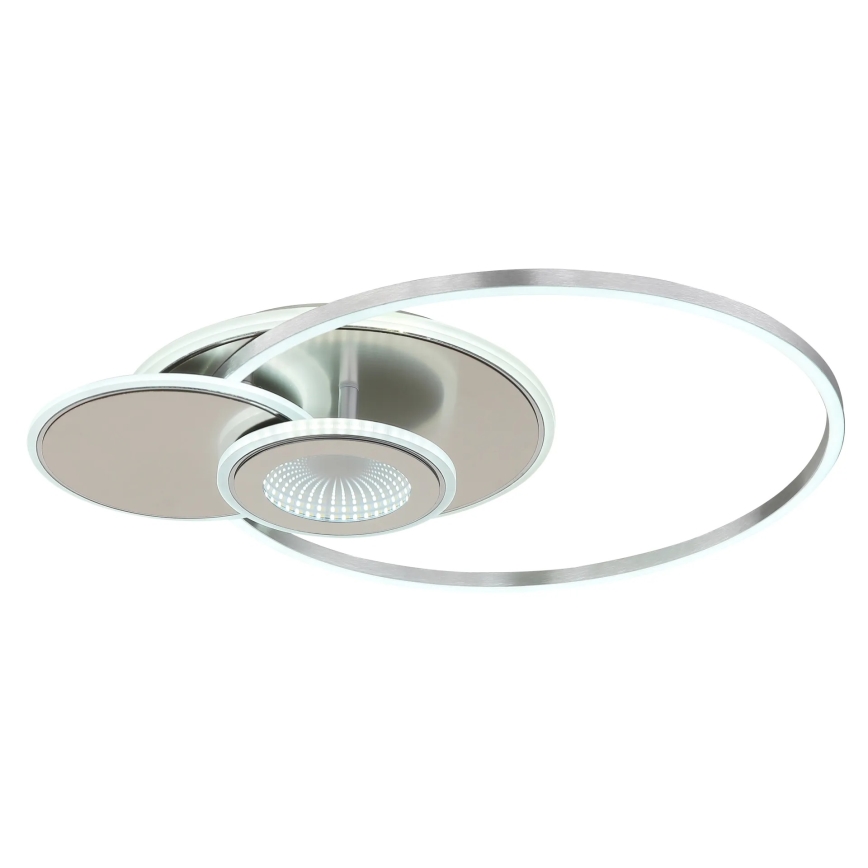 Globo - LED prigušivo stropno svjetlo LED/24W/230V 2700-6000K srebrno + daljinski upravljač