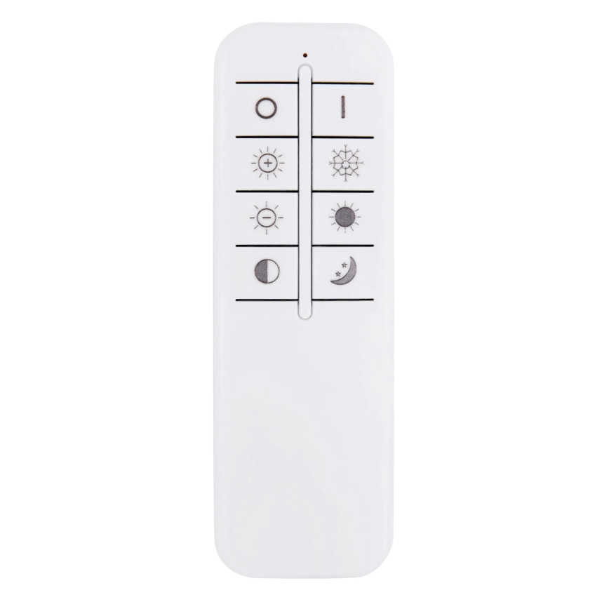 Globo - LED prigušivo stropno svjetlo LED/24W/230V 2700-6000K srebrno + daljinski upravljač