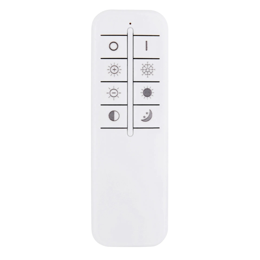 Globo - LED stropna svjetiljka s mogućnošću prigušivanja LED/36W/230V 2700-6000K srebrna + daljinski upravljač