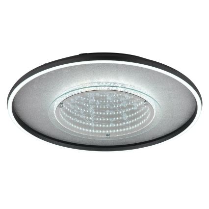Globo - LED stropna svjetiljka LED/40W/230V 3000/4000/6000K, promjer 51,5 cm, crna