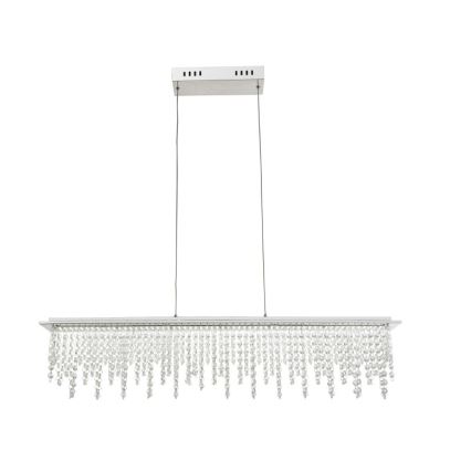 Globo - LED Prigušivi kristalni luster na sajli LED/24W/230V 3000-6000K + daljinski upravljač