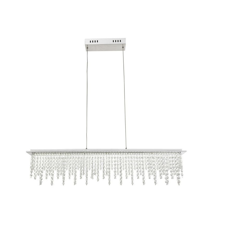 Globo - LED Prigušivi kristalni luster na sajli LED/24W/230V 3000-6000K + daljinski upravljač