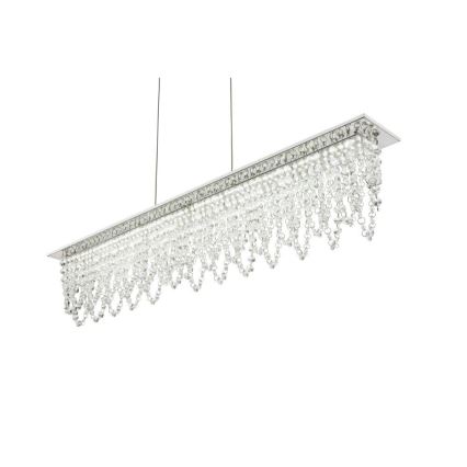 Globo - LED Prigušivi kristalni luster na sajli LED/24W/230V 3000-6000K + daljinski upravljač