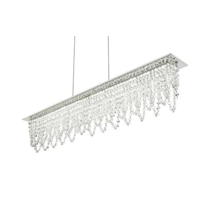 Globo - LED Prigušivi kristalni luster na sajli LED/24W/230V 3000-6000K + daljinski upravljač